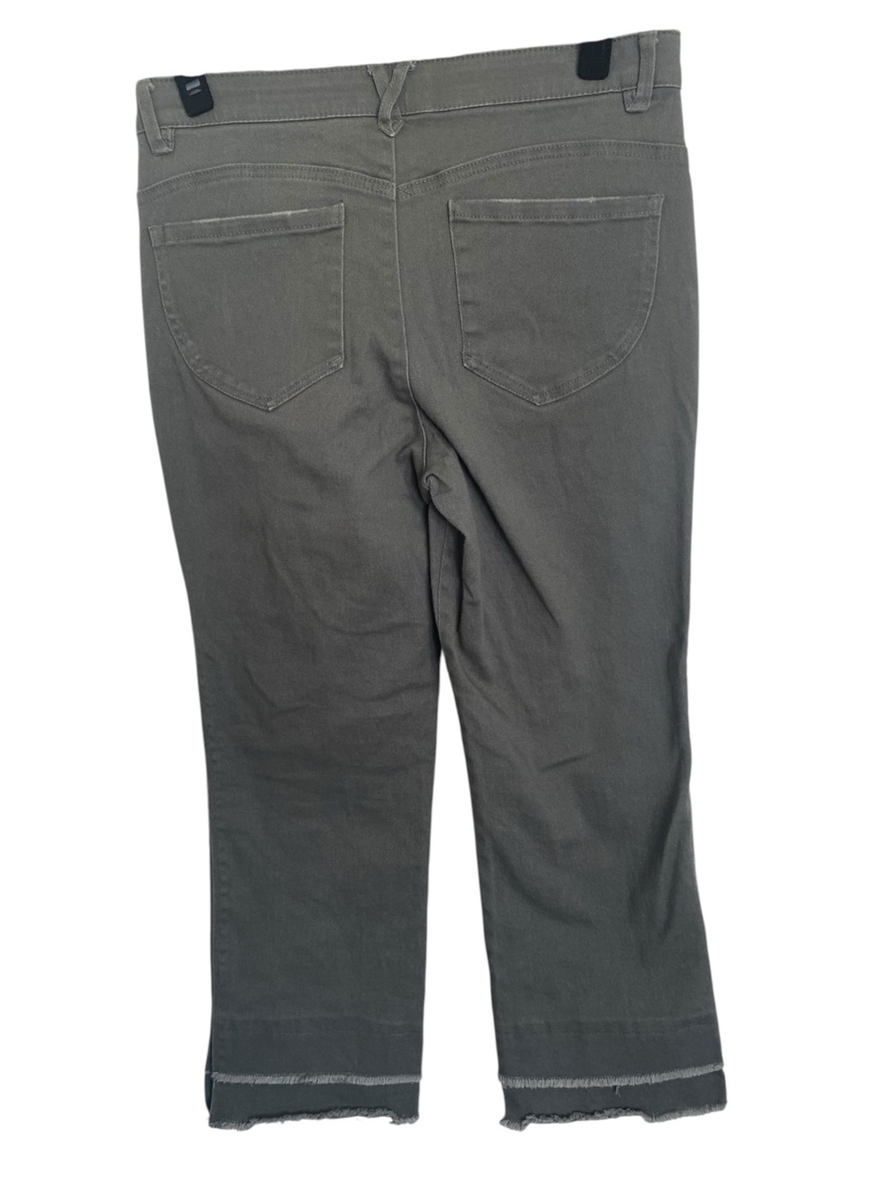 Democracy Ab Technology Crop Jeans Women’s 10 Olive Green High Rise - Picture 6 of 9